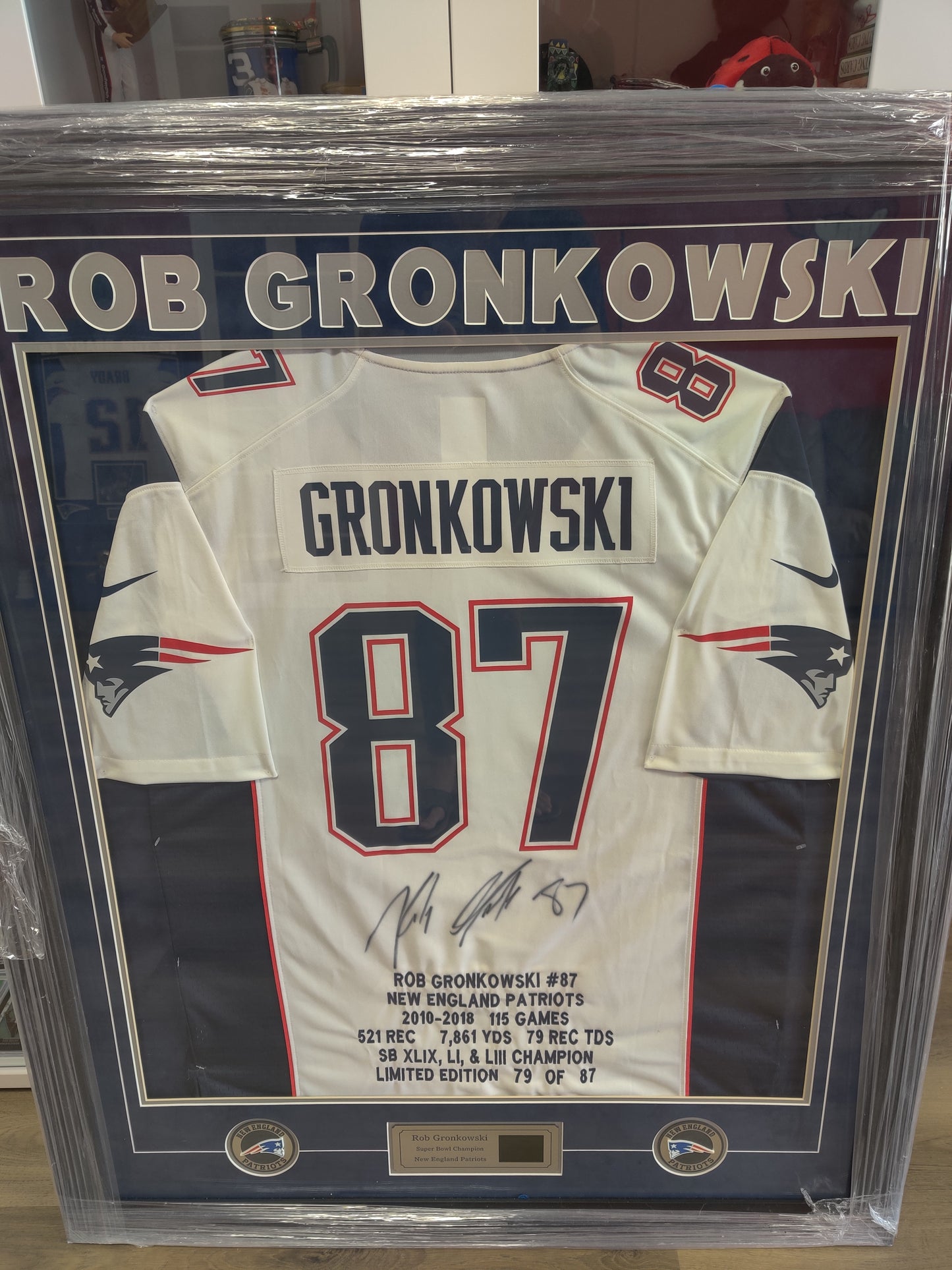 Rob Gronkowski Game jersey