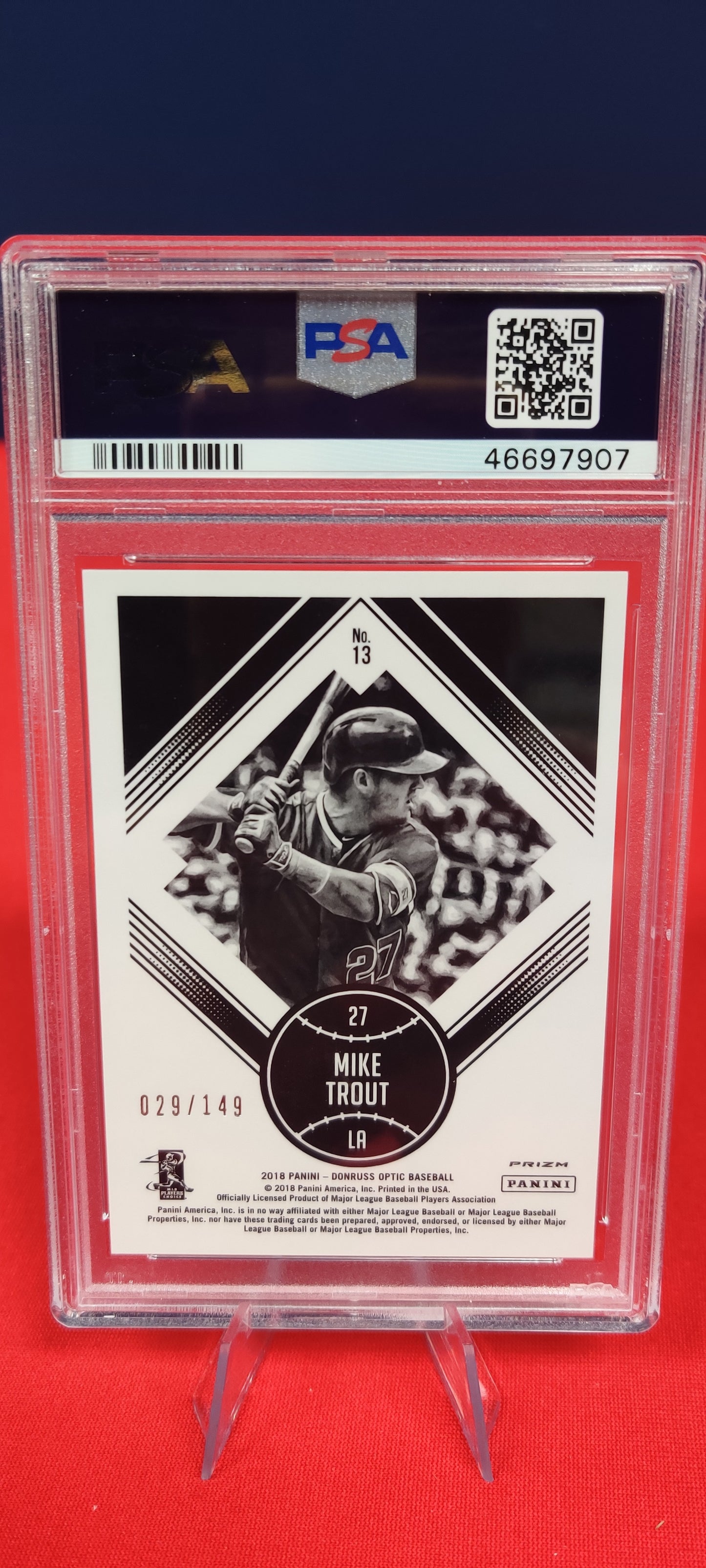 2018 Panini DonRusso Optic MIKE TROUT