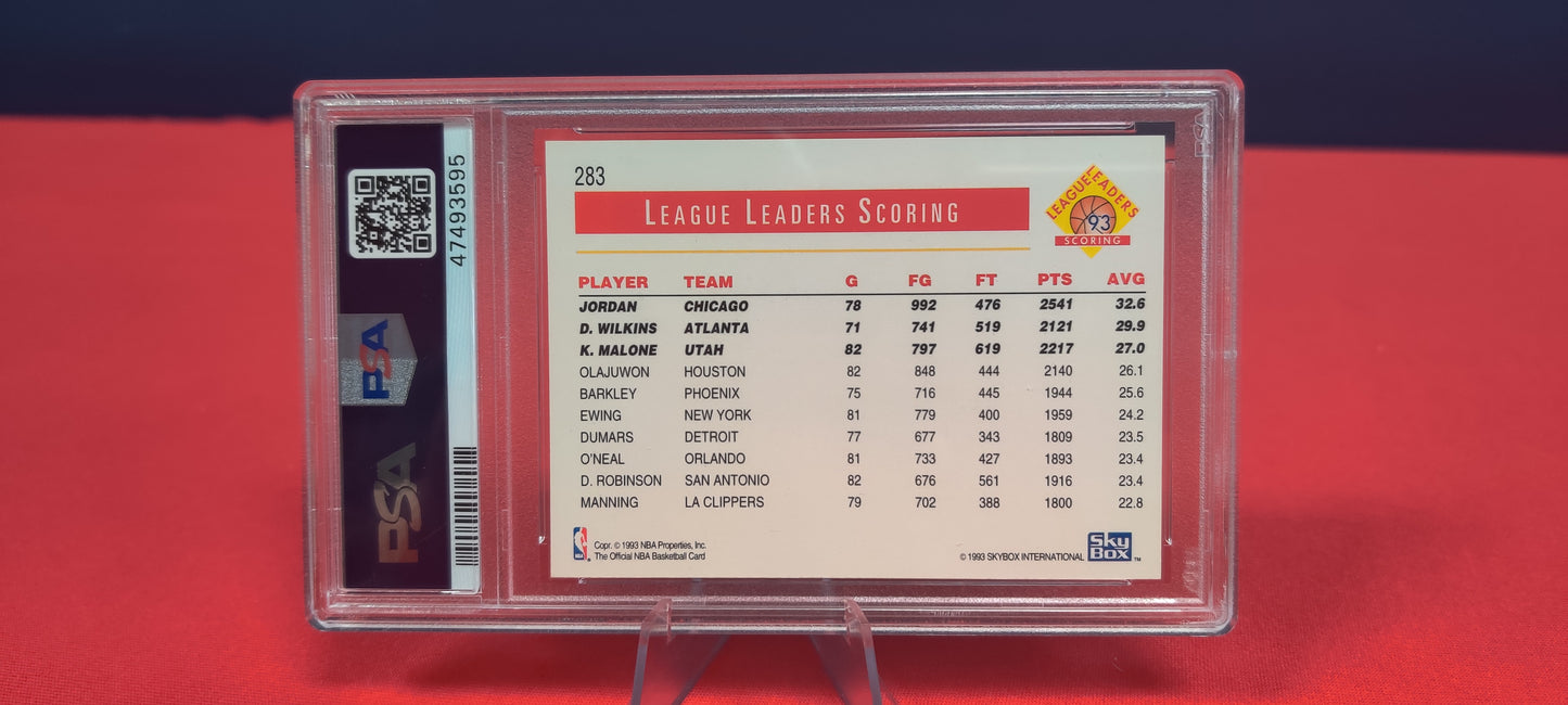 1993 Hoops Scoring Leaders Jordan/Wilkins/Malone