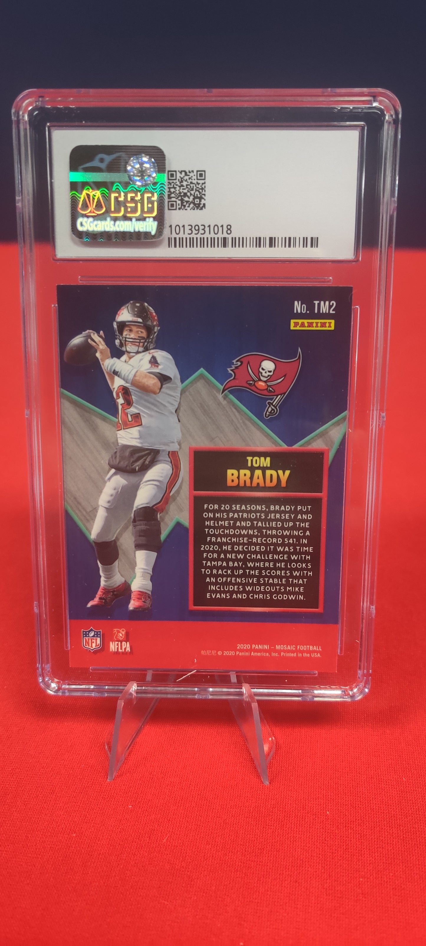 2020 Panini Mosaic Touchdown Masters #TM2