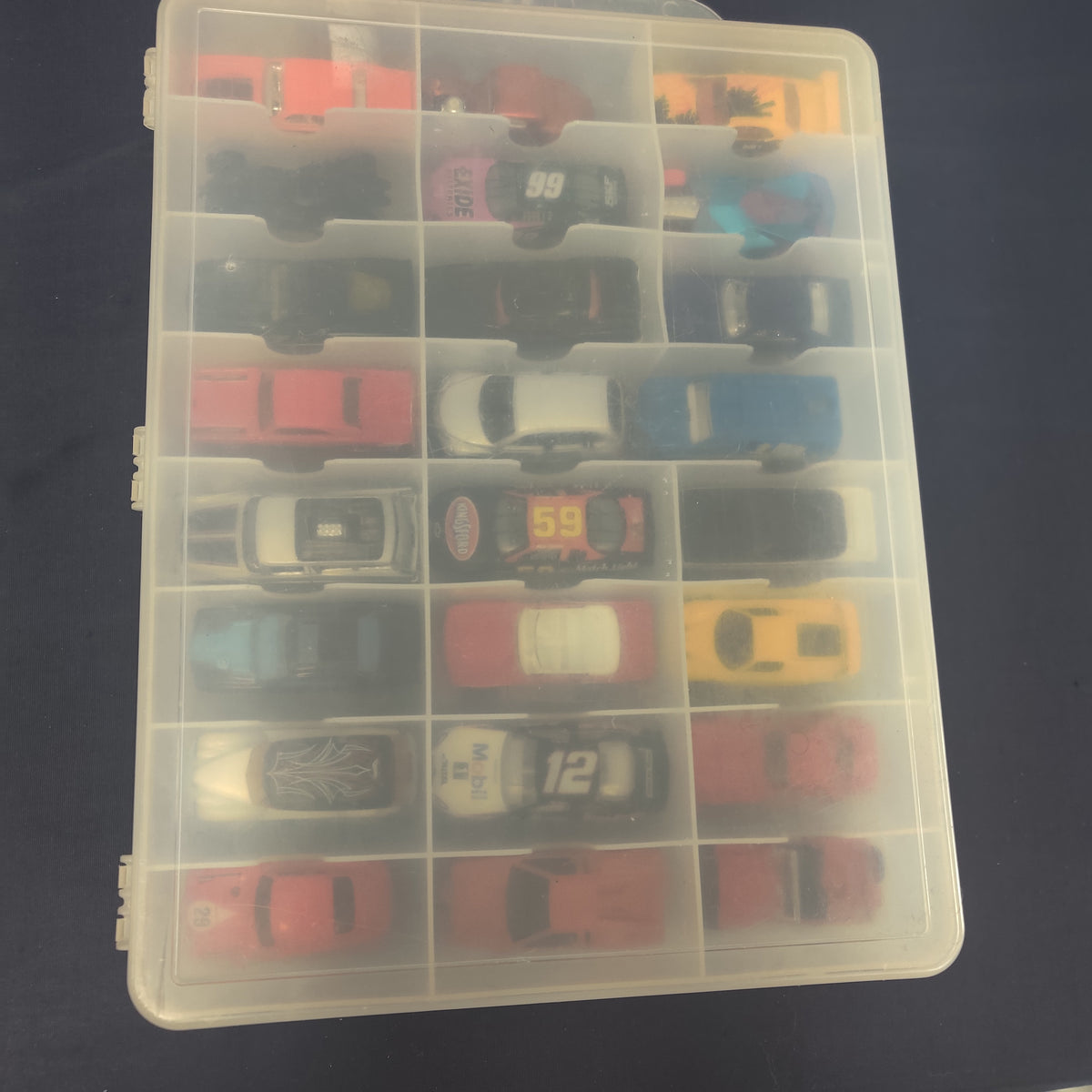48 PACK OF HOTWHEELS DIECAST CASE