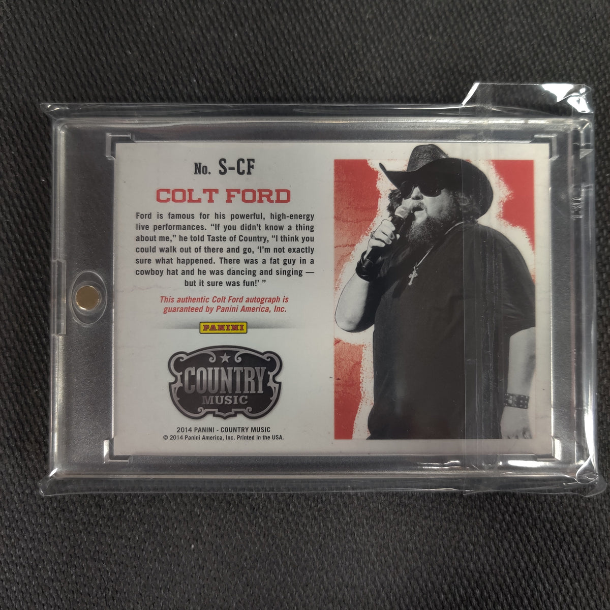COLT FORD AUTHENTIC SIGNATURE 13/199