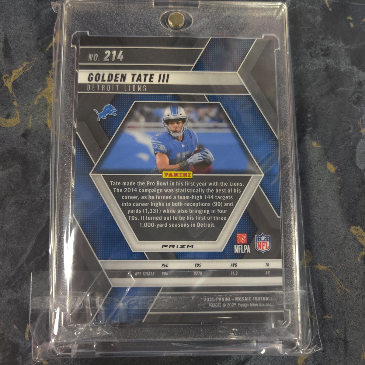 HONEYCOMB GOLDEN TATE 3
