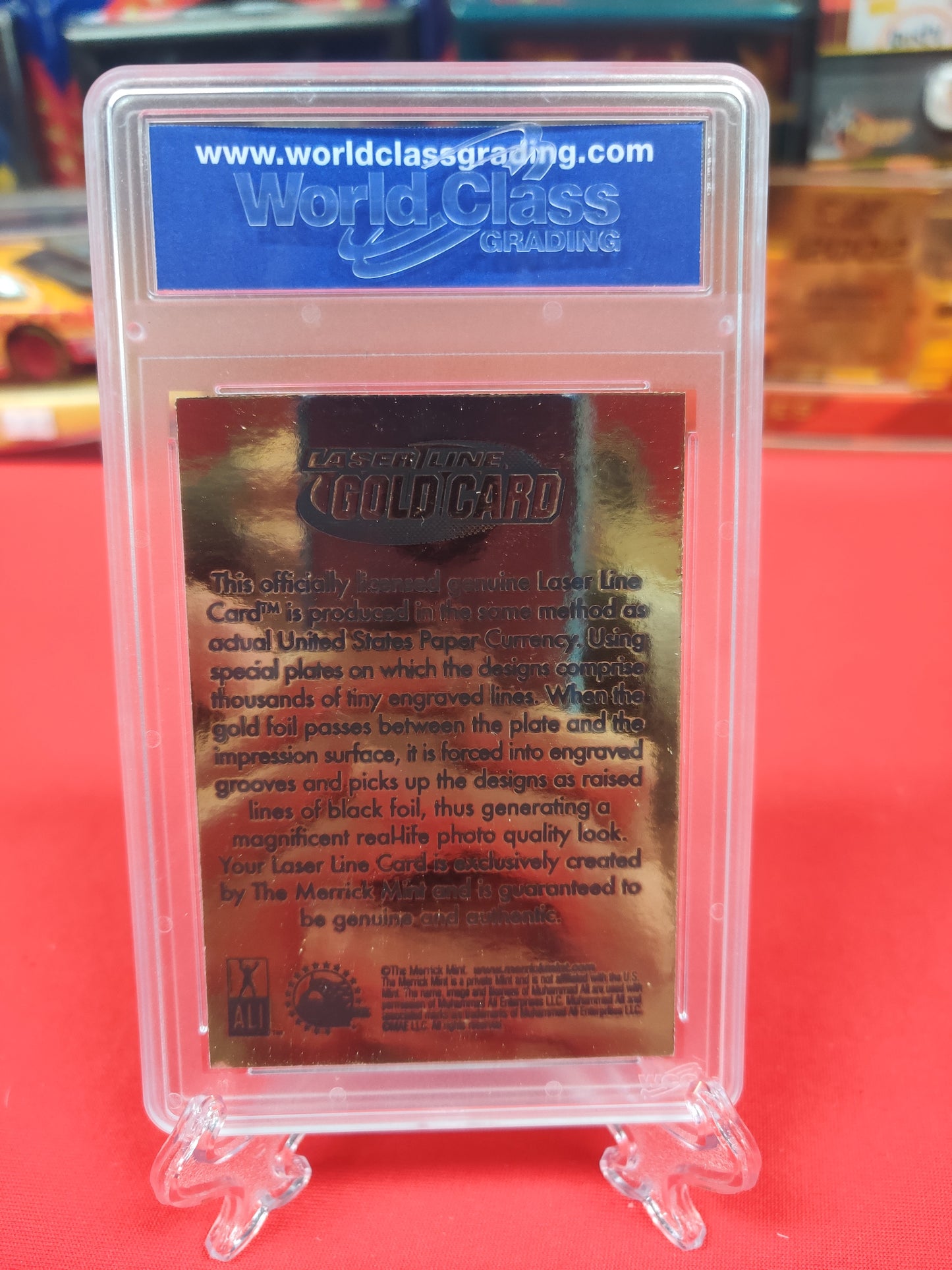2009 Merrick Mint Laserline Muhammad Ali gem mint 10