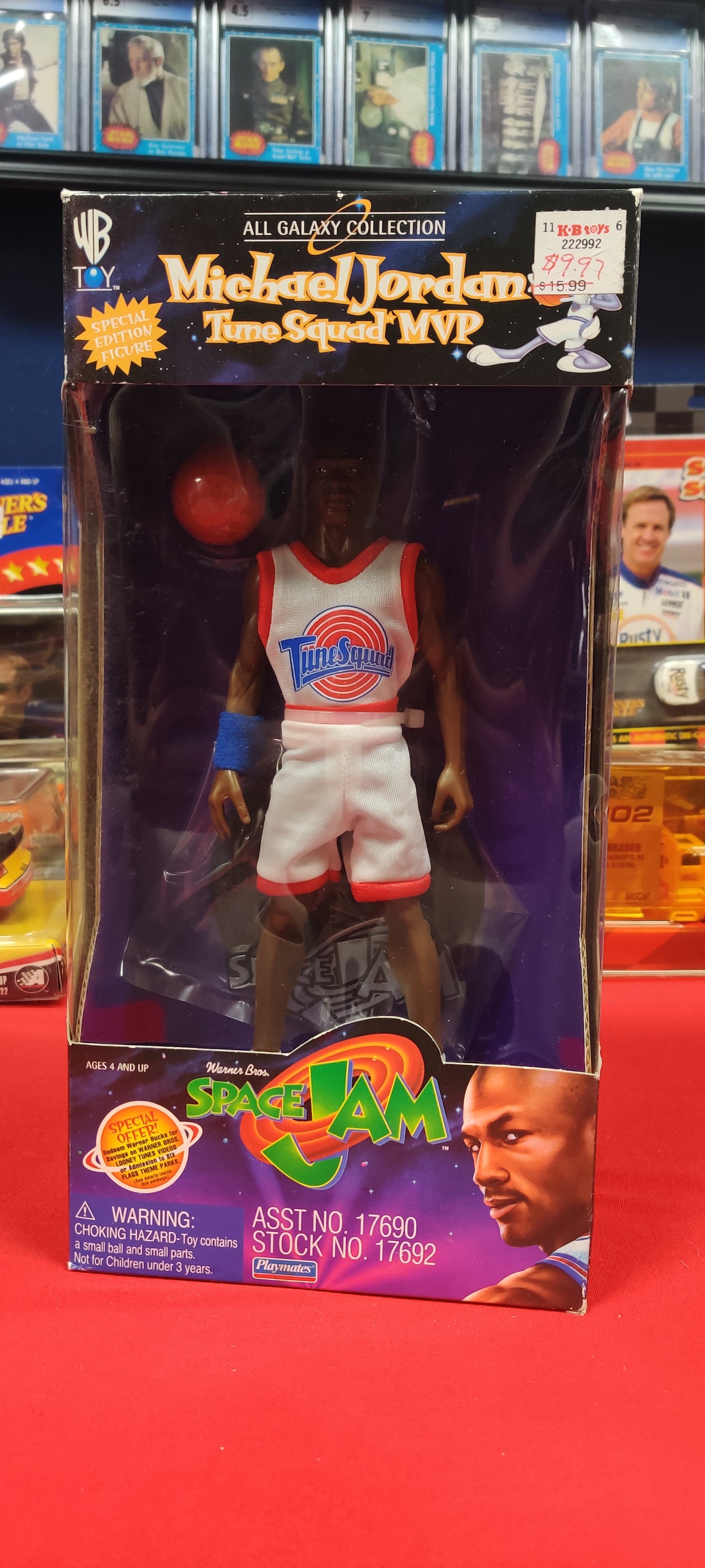 MICHEAL JORDAN ACTION FIGURE SPACE JAM
