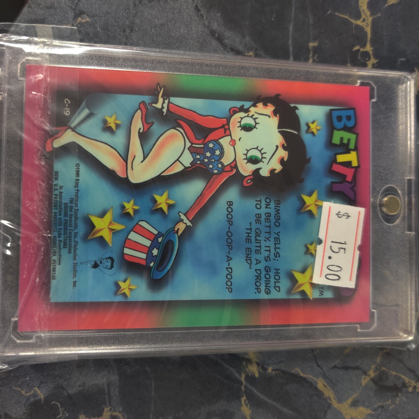 BETTY BOOP 1995 Card