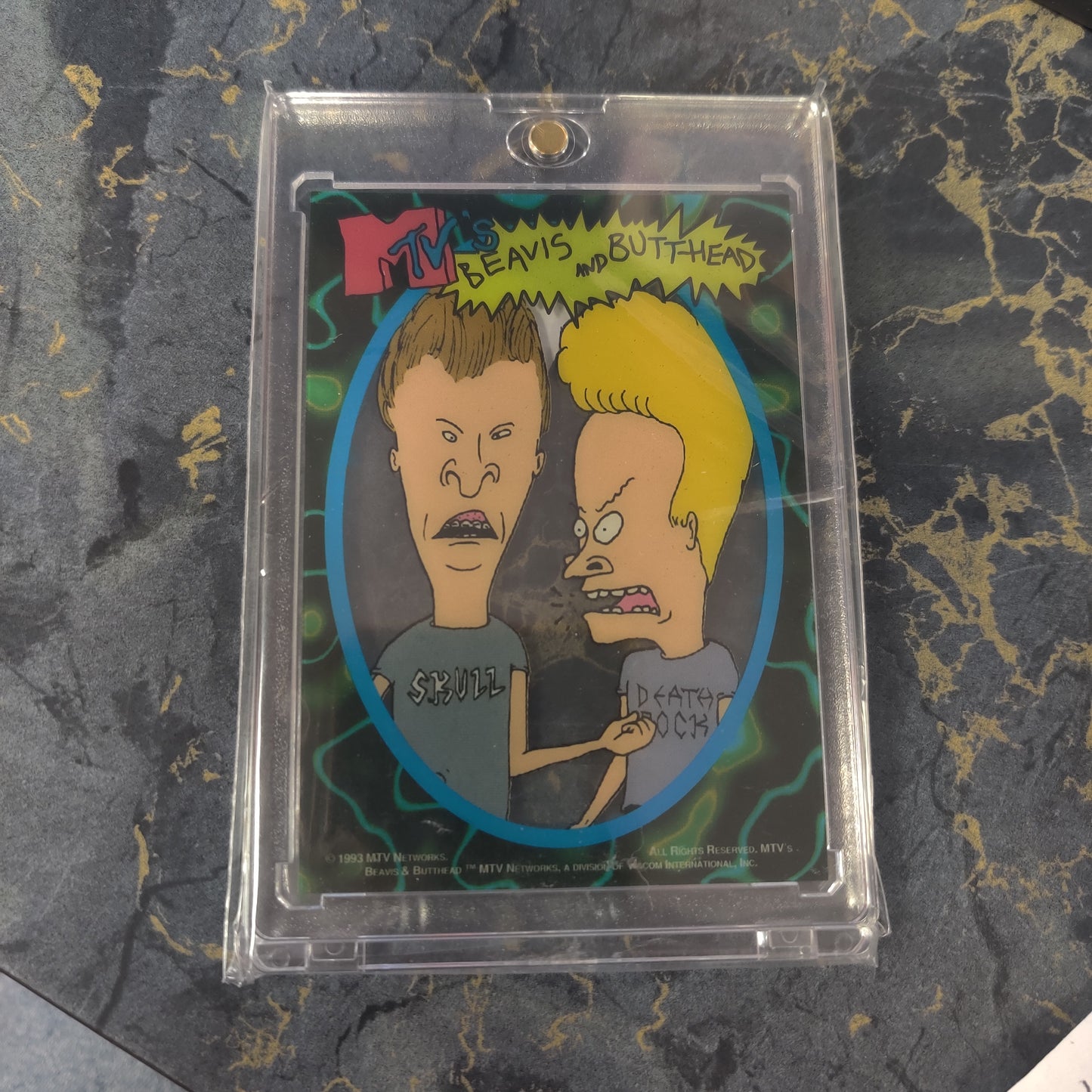 BEAVIS AND BUTTHEAD 1993 MTV card