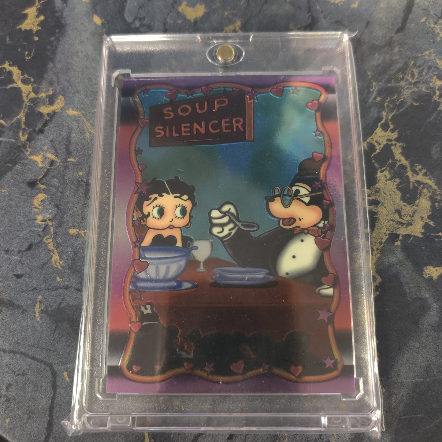 BETTY BOOP SOUP SILENCER 1995 card