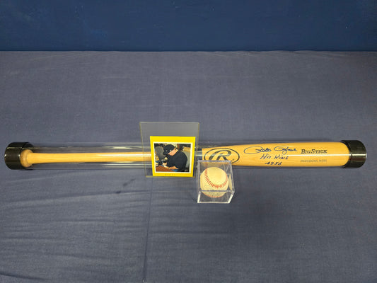 Hit King Pete rose Bat and ball combo