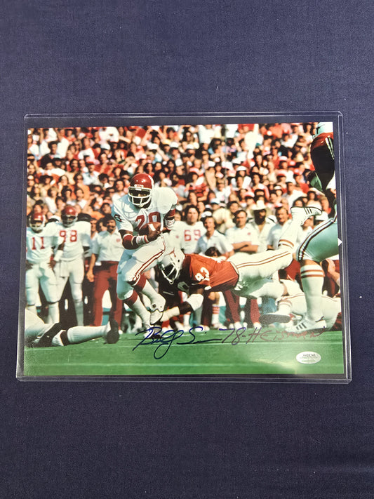 Billy Sims Game Photo