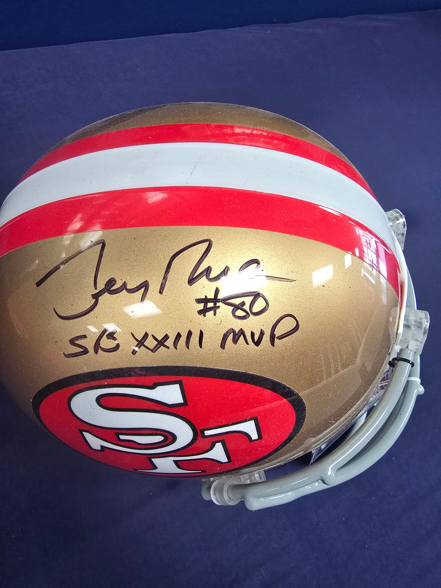 Replica 49's helmet