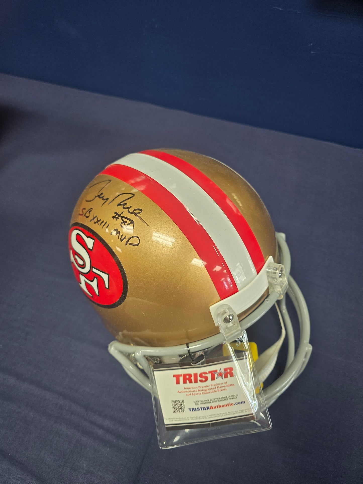 Replica 49's helmet