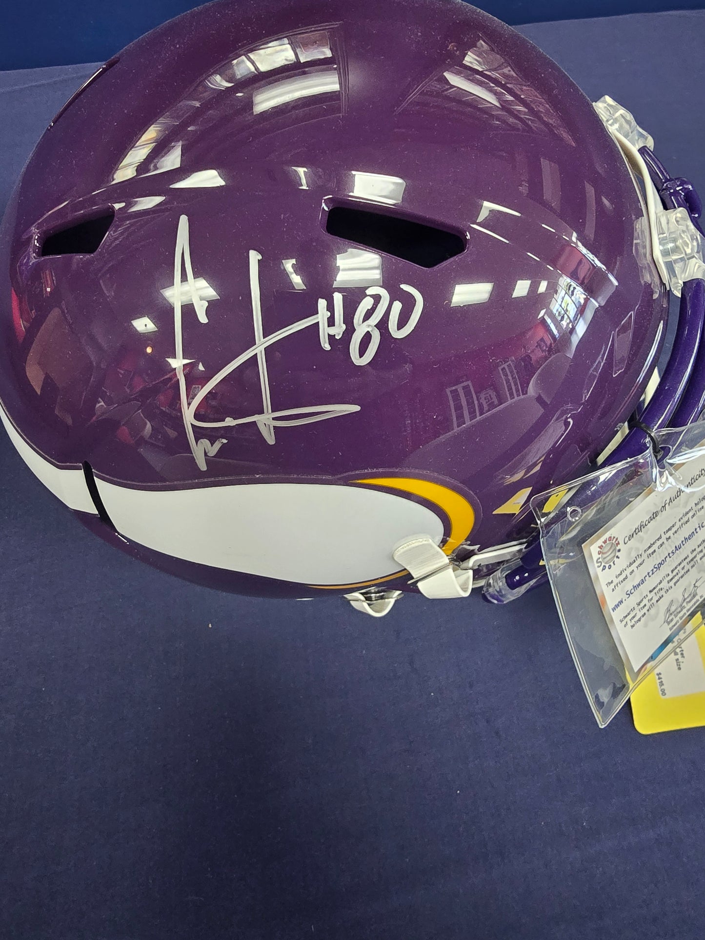 Minnesota vikings replica helmet
