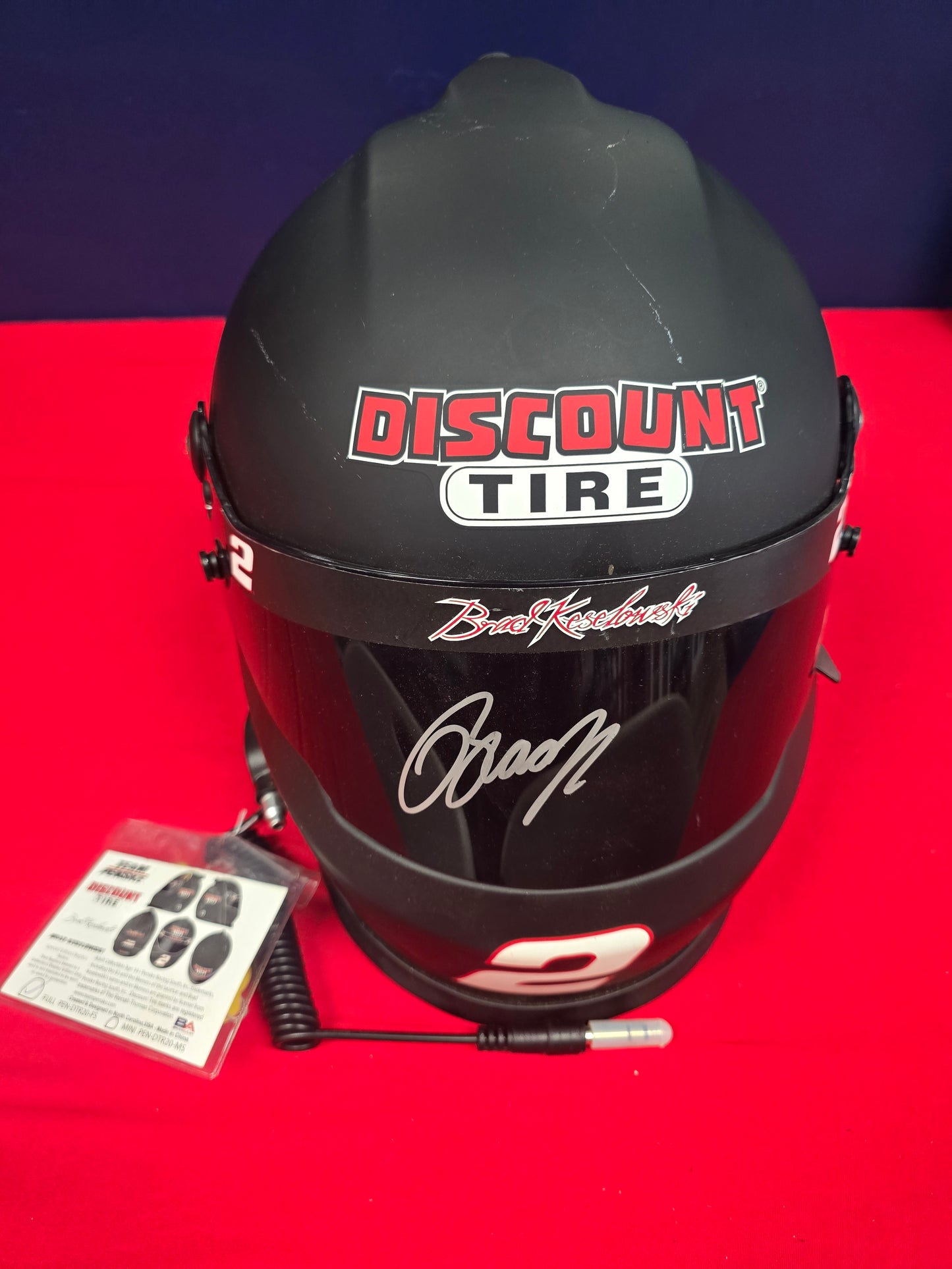 Replica Nascar Helmet Discount Tire Decal