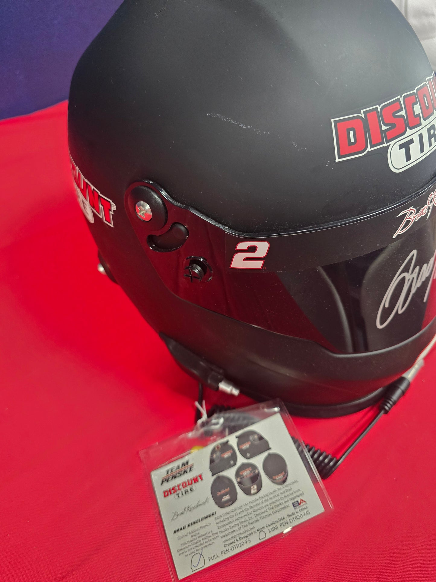 Replica Nascar Helmet Discount Tire Decal