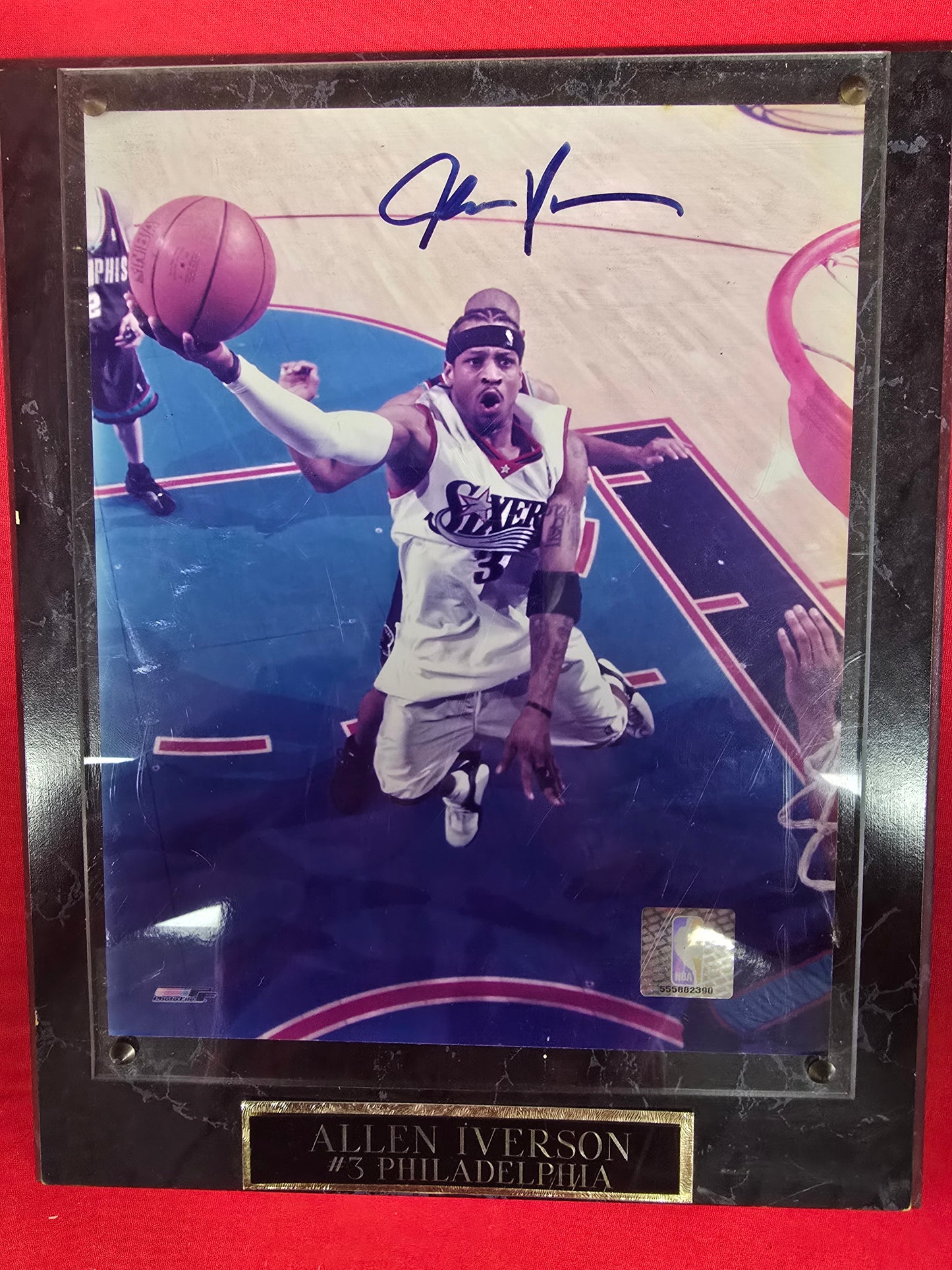 Allen Iverson Auto Portrait