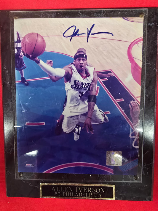 Allen Iverson Auto Portrait