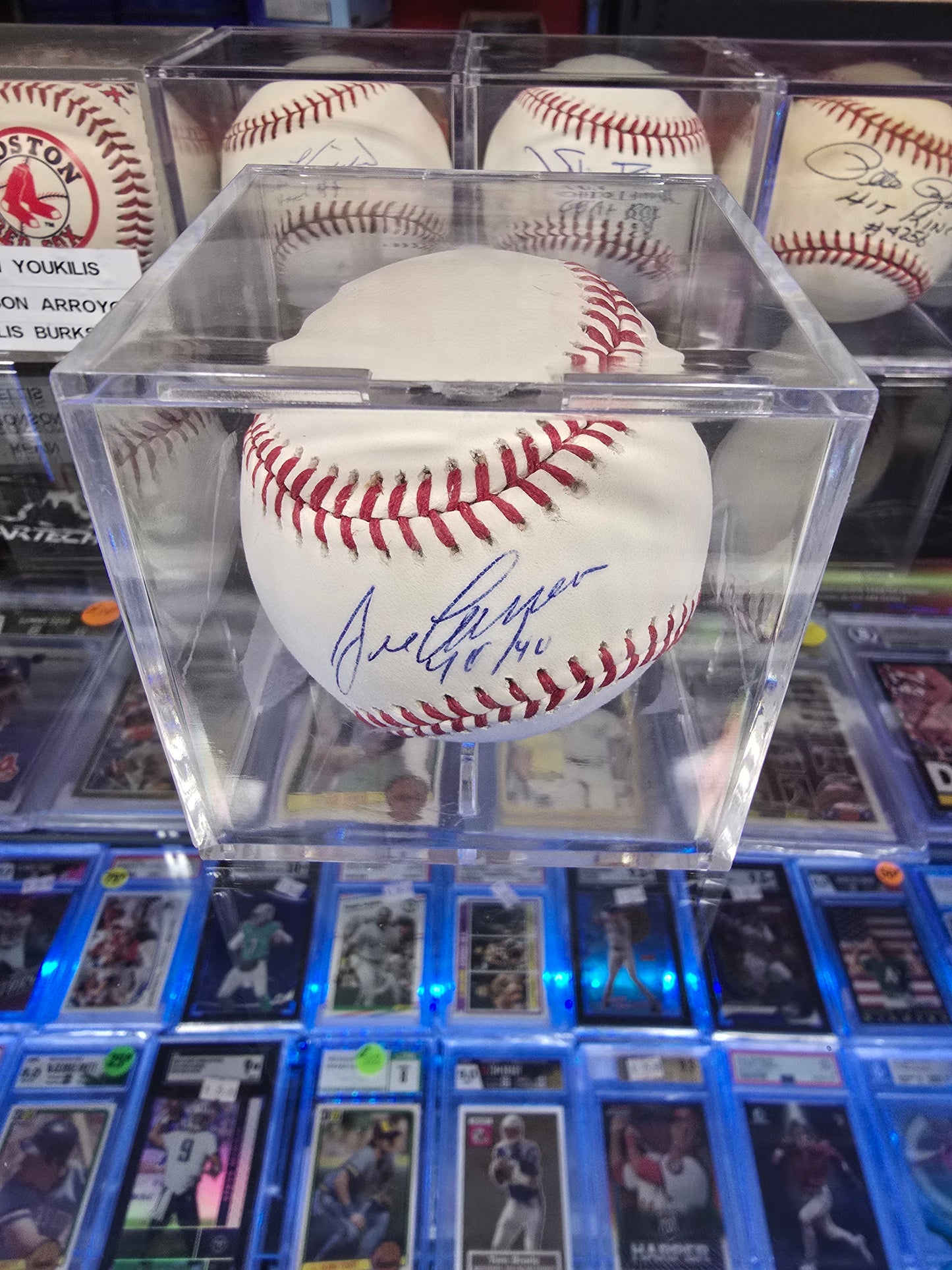 Jose Canseco Autographed Baseball