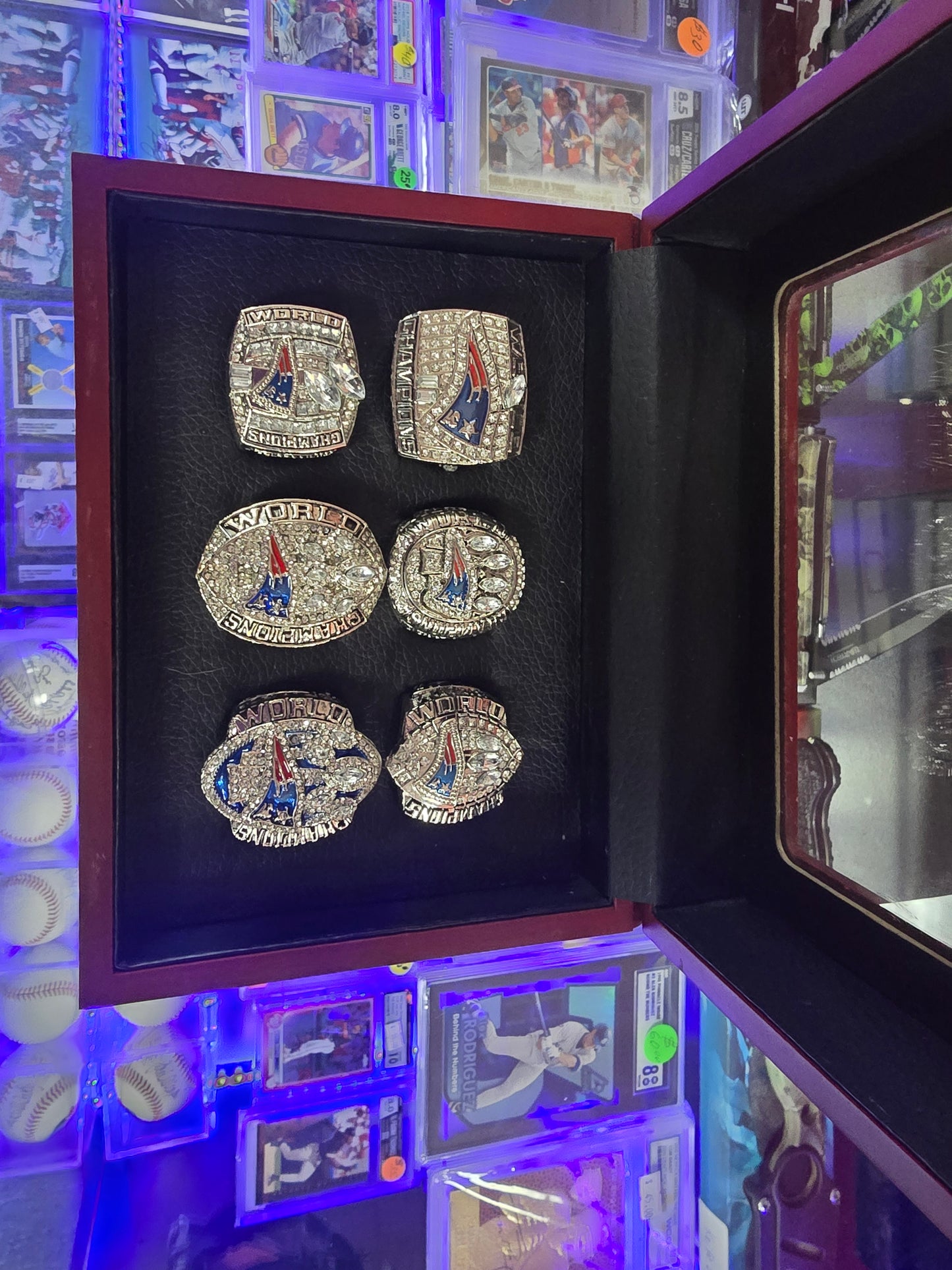 Replica Tom Brady Superbowl RIngs Set