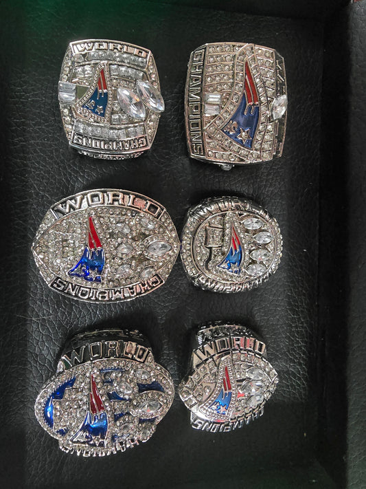 Replica Tom Brady Superbowl RIngs Set