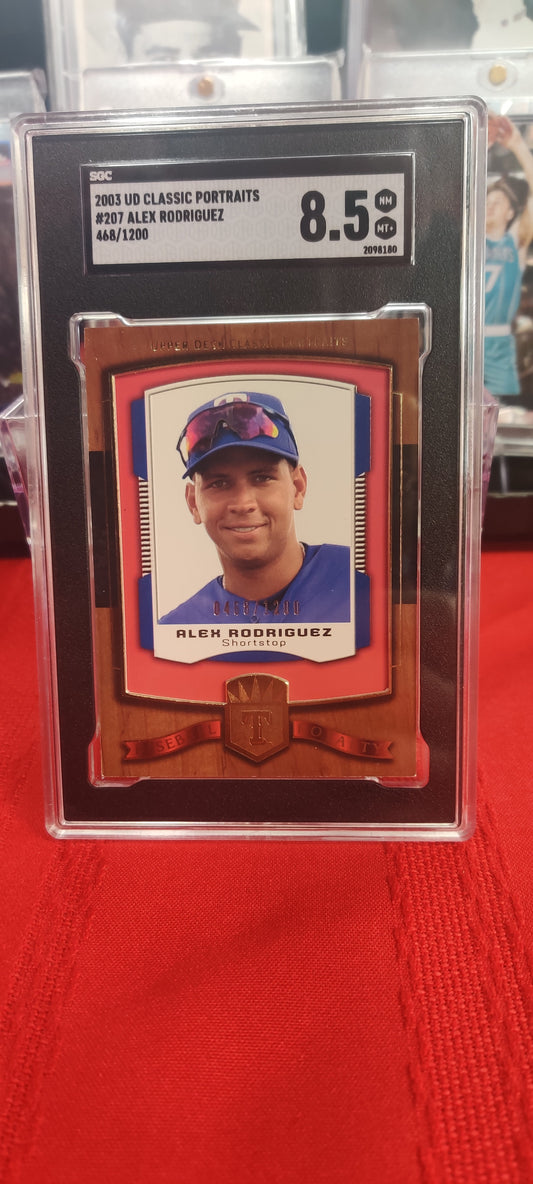 Alex Rodriguez Classic Portrait Card