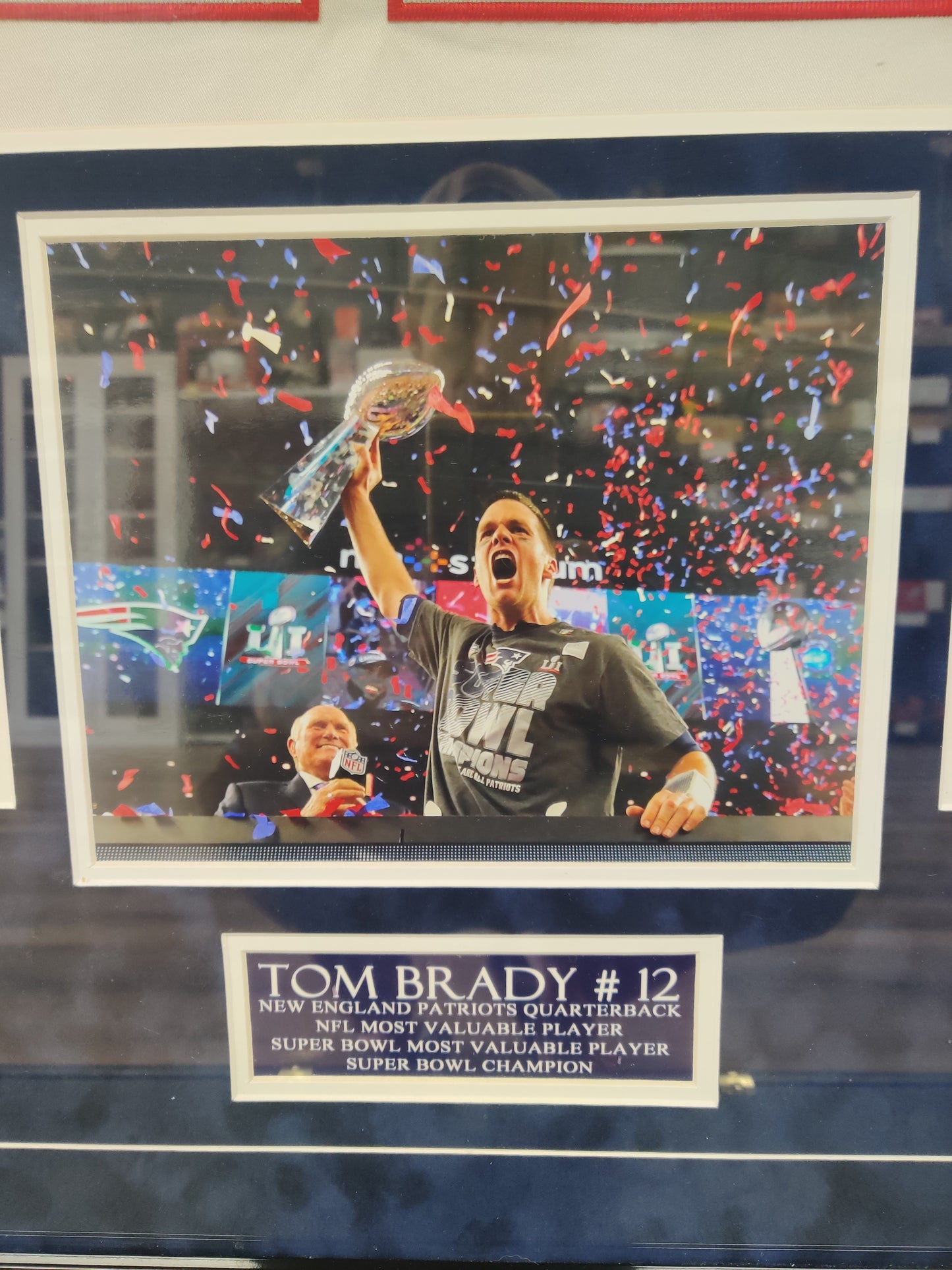 Tom Brady Game worn jersey
