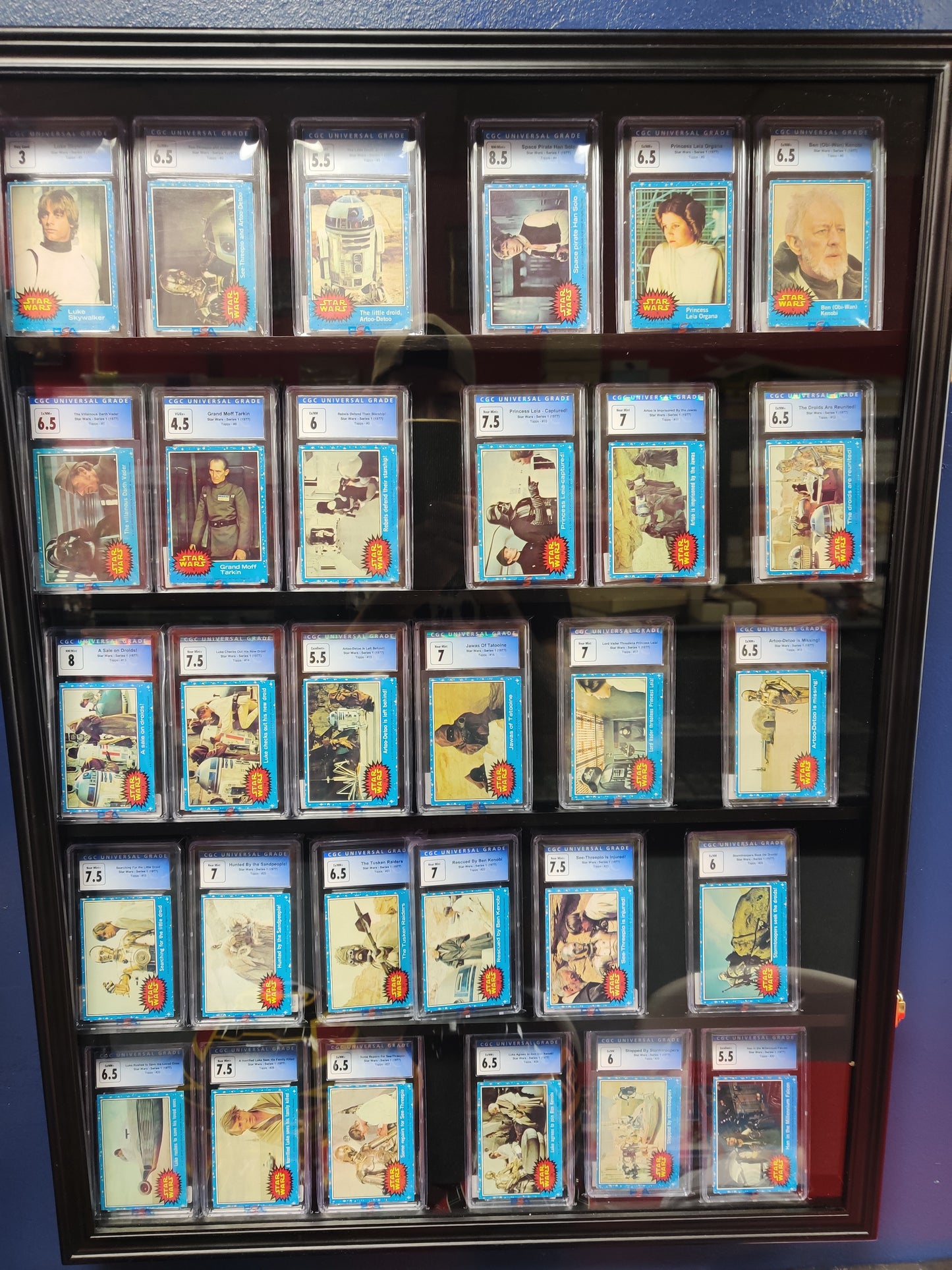 1977 Star Wars Collectible Trading Cards Series 1