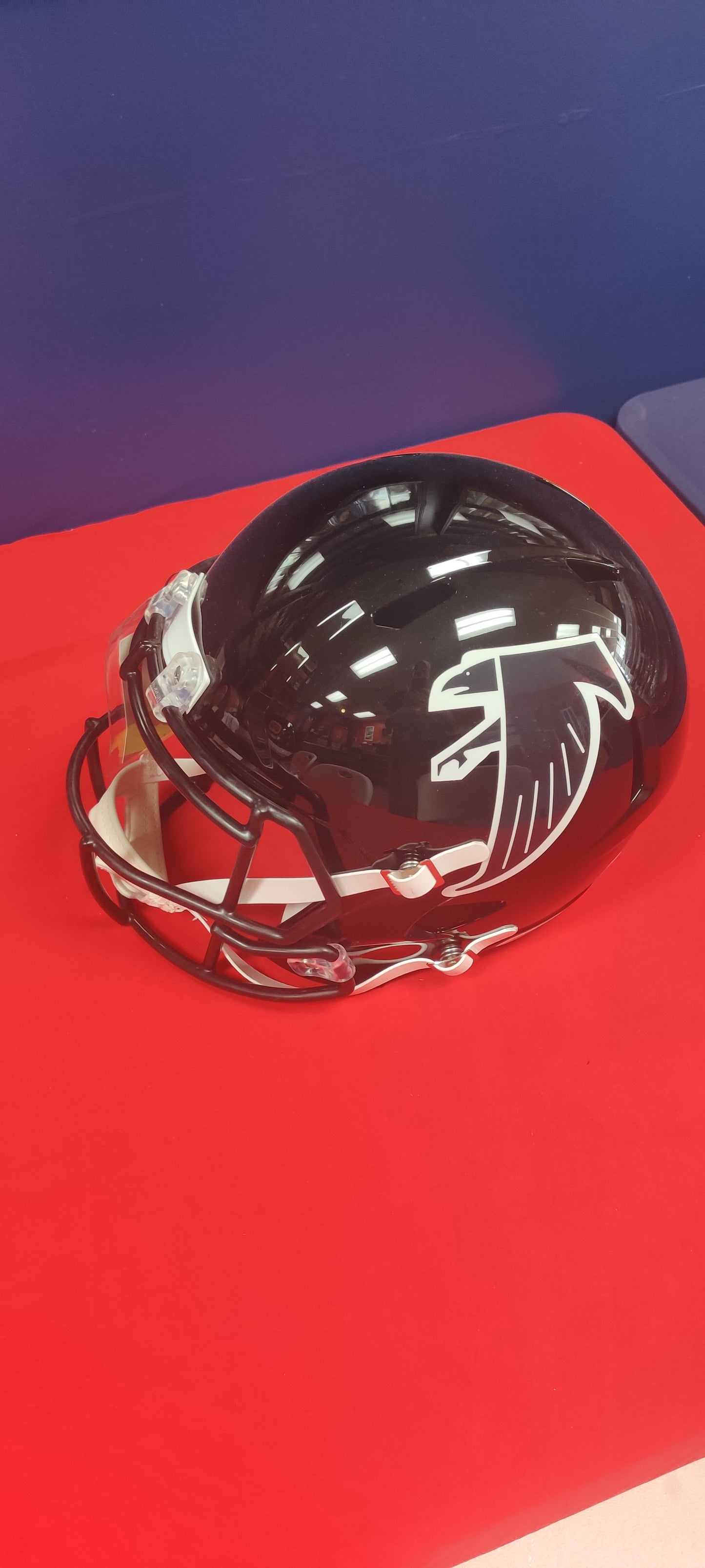 "Bad Moon" Andre Rison signed replica hemlet