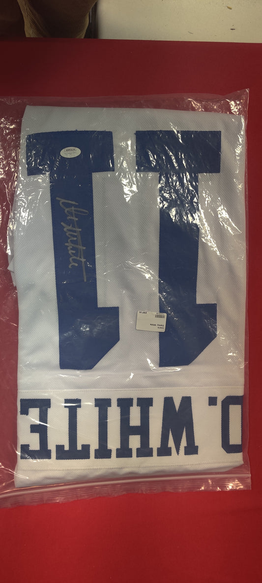 Danny White Autographed jersey