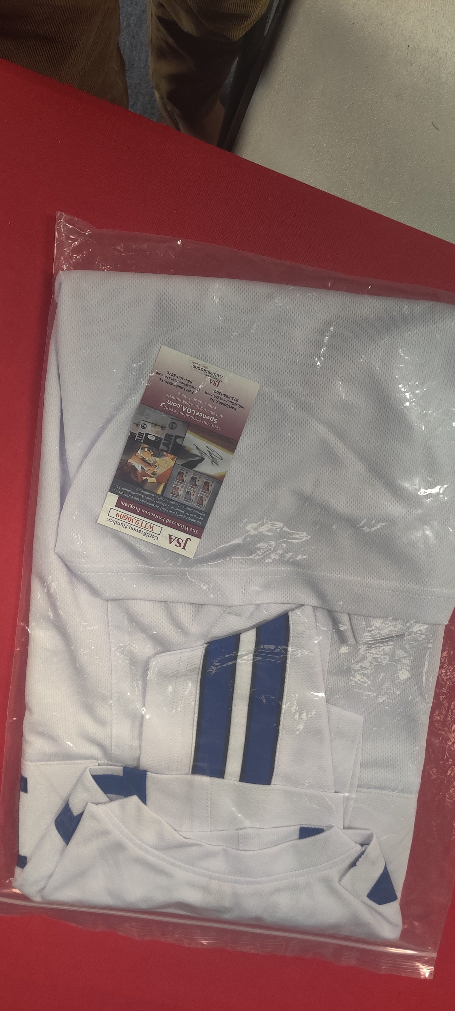 Danny White Autographed jersey