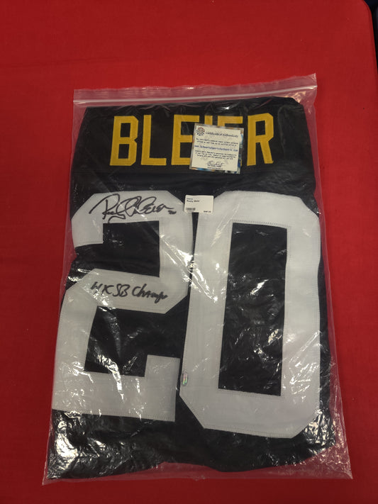 Rocky Bleler AutoGraphed jeresey