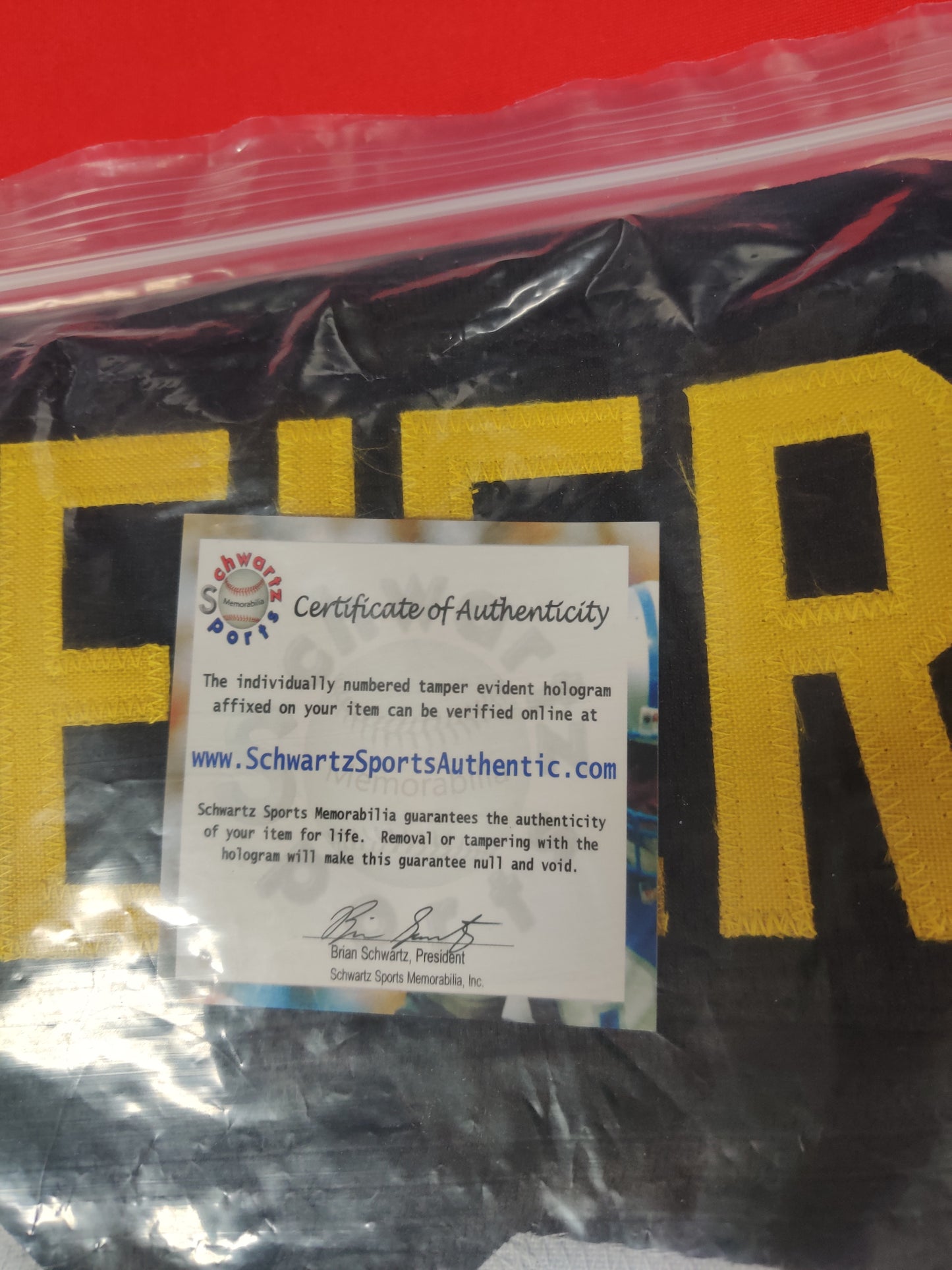 Rocky Bleler AutoGraphed jeresey