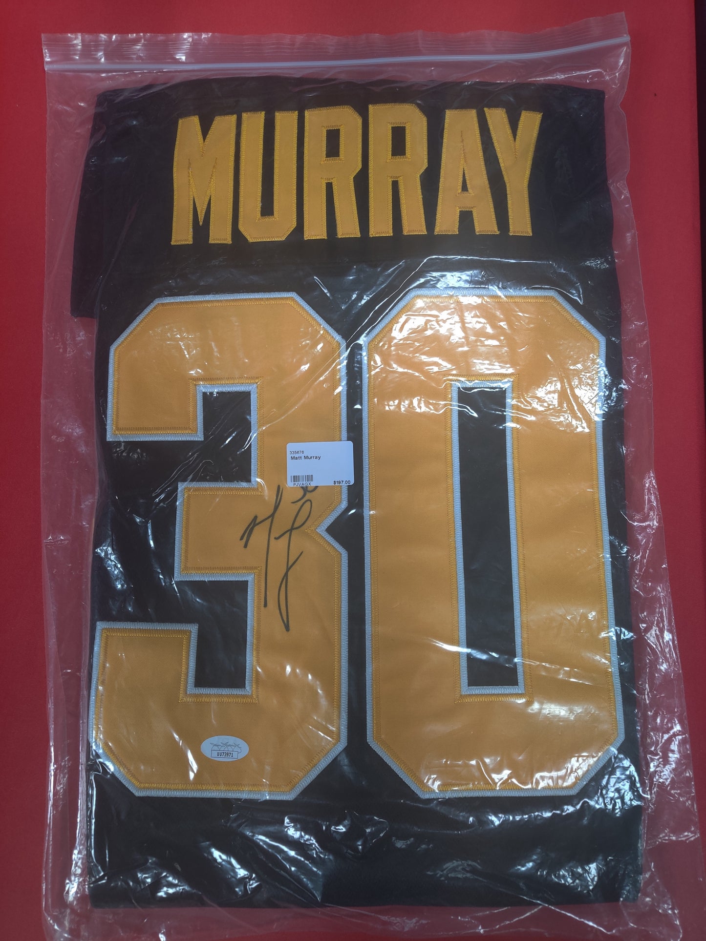 Matt Murray Autographed Jersey