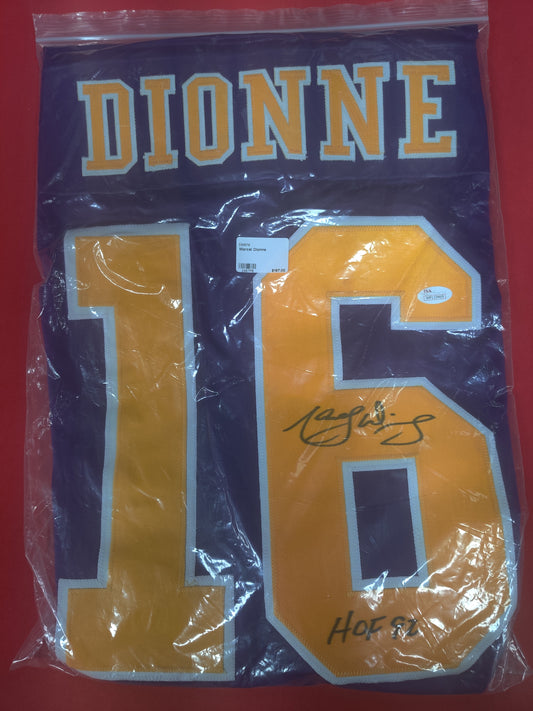 Marcel Dionne Autographed Jersey