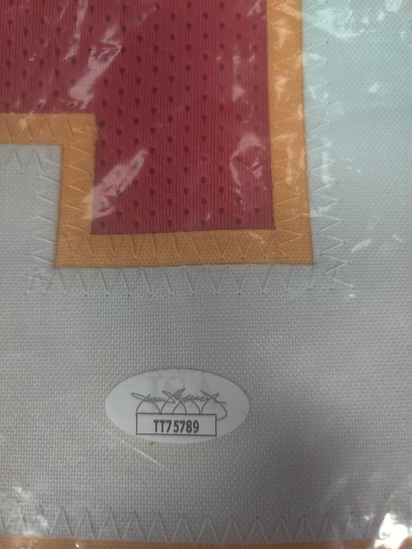 Christian Okoye Autographed jersey