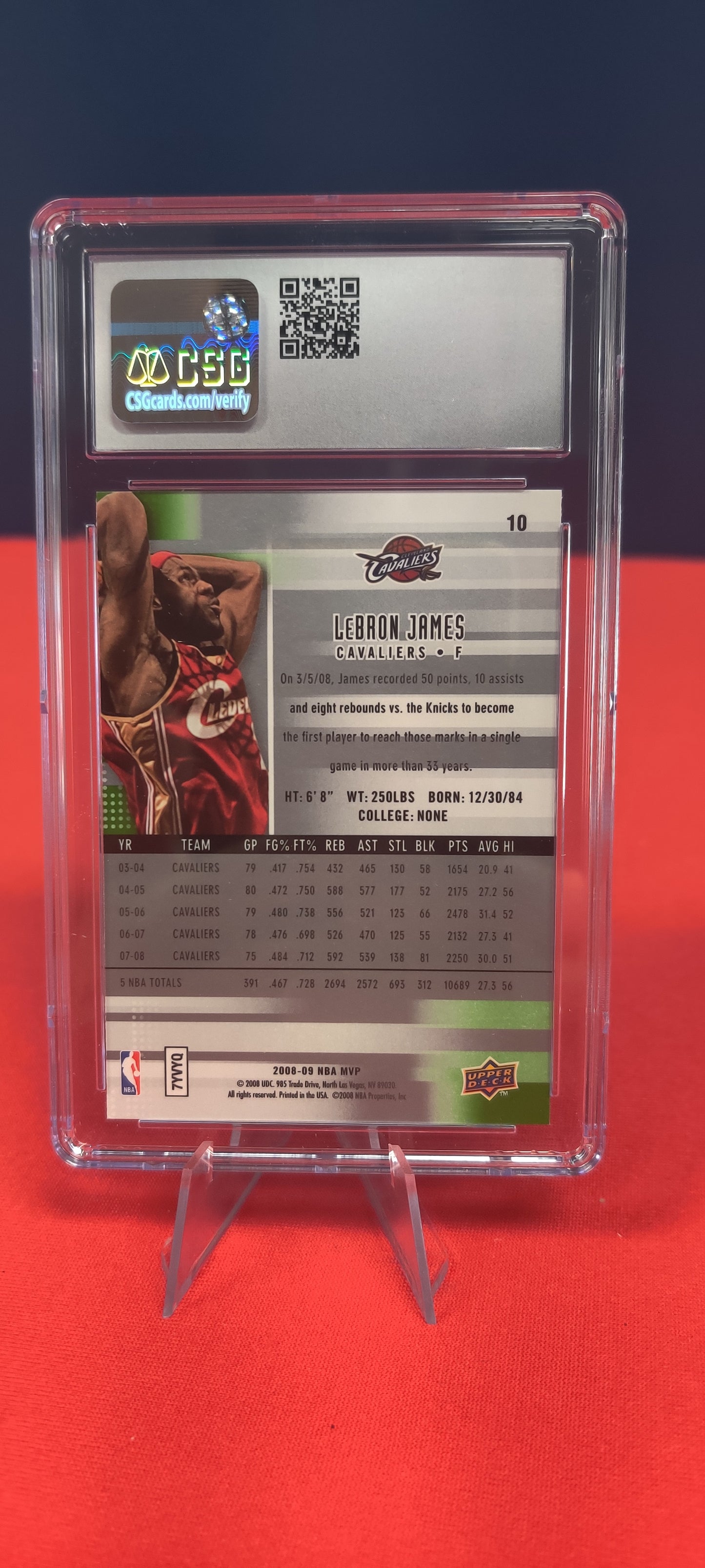 2008-09 Upper Deck Victory #10 LeBron James