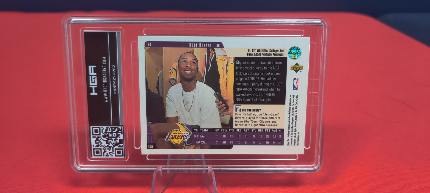 1997-98 Upper Deck Collector's Choice #64 Kobe Bryant
