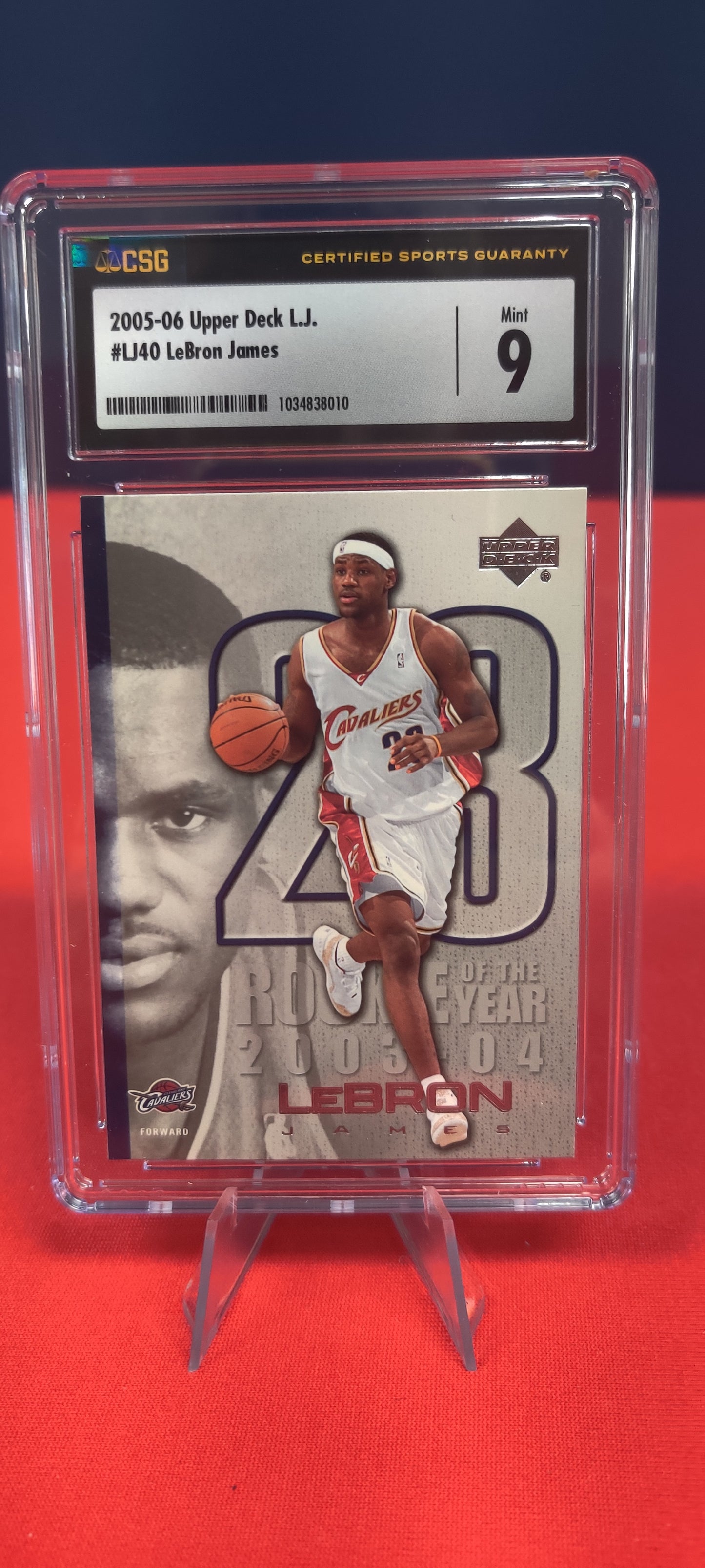 2005-06 Upper Deck L.J. #LJ40 LeBron James