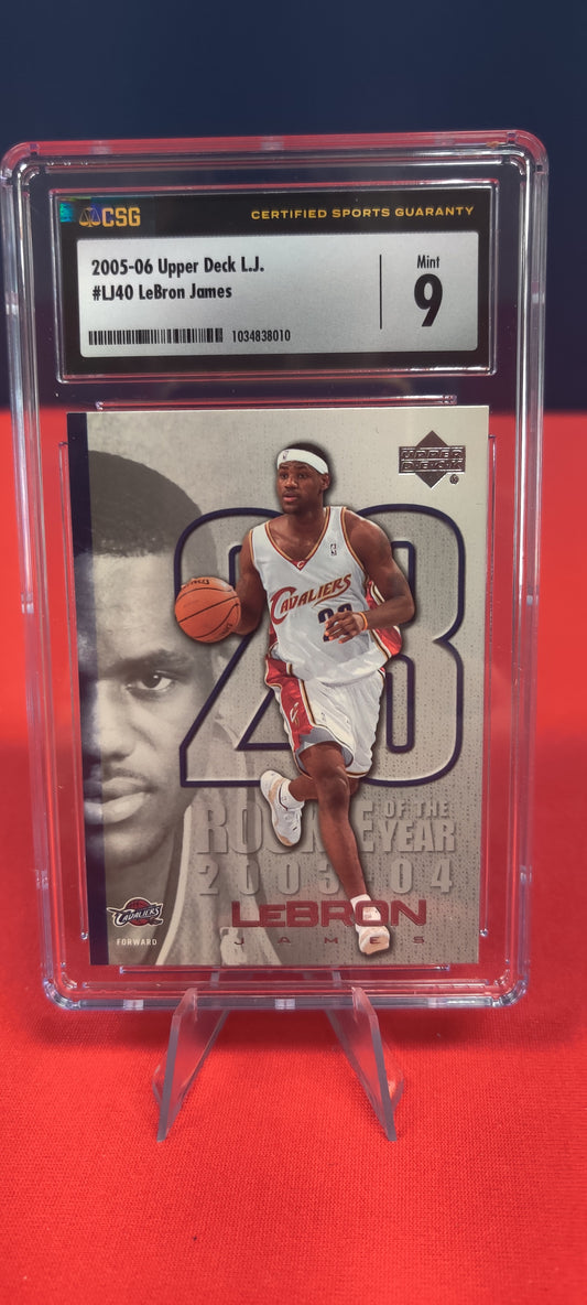 2005-06 Upper Deck L.J. #LJ40 LeBron James
