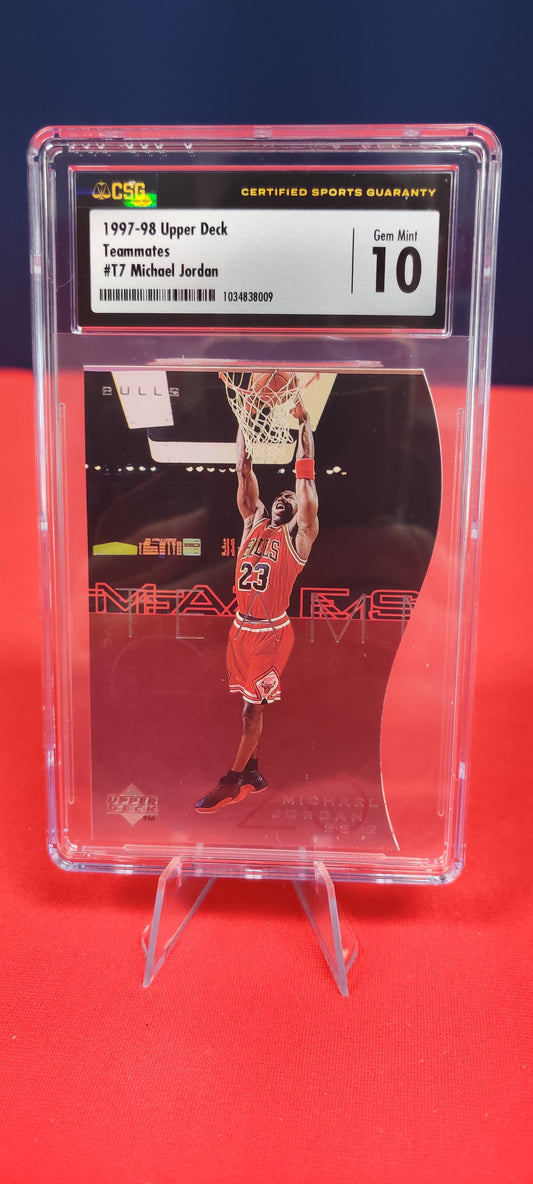1997-98 Upper Deck Teammates #T7 Micheal Jordan