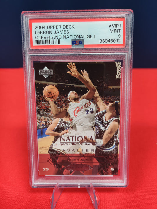 2004 Upper Deck LeBron James CLeveland National Set