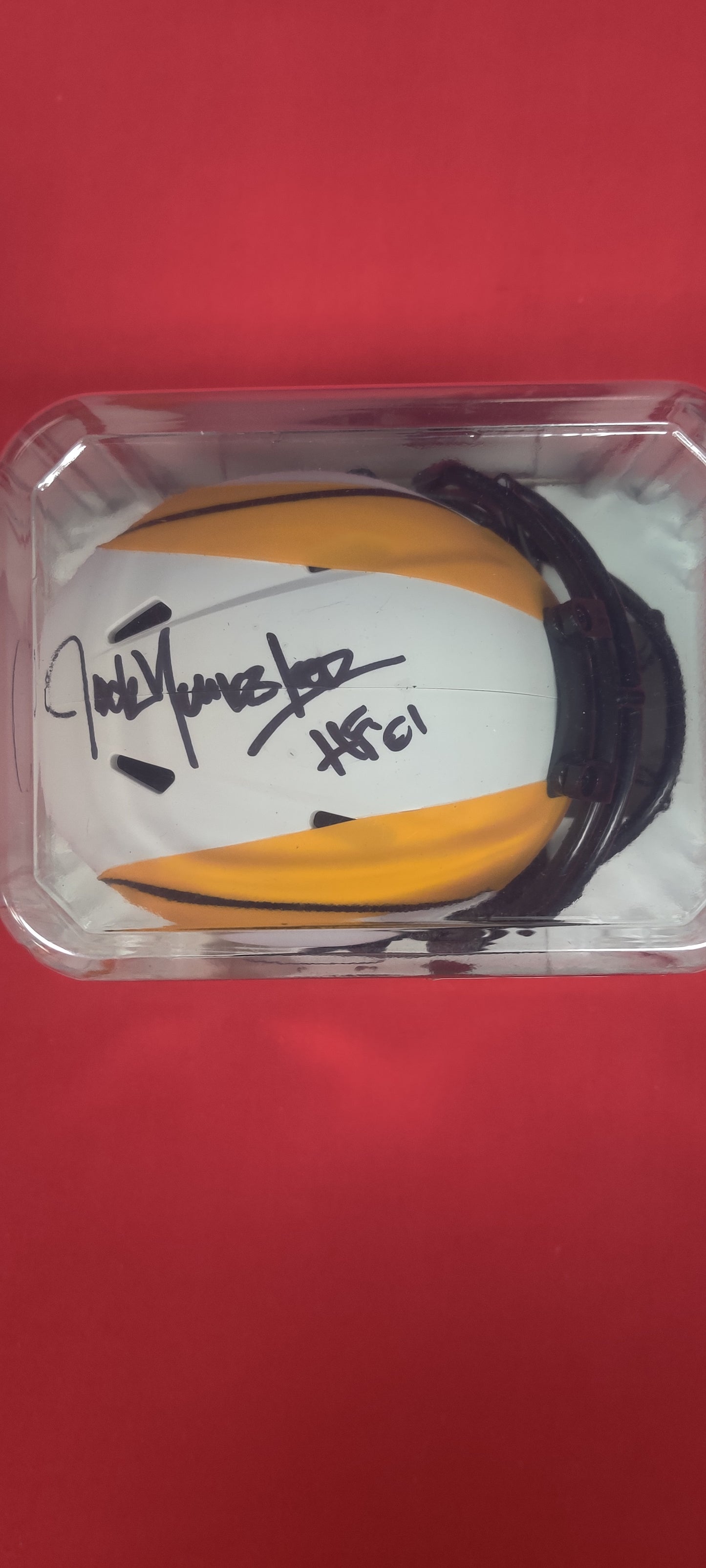 Mini Football Helmet Los Angeles Rams, Jack Youngblood