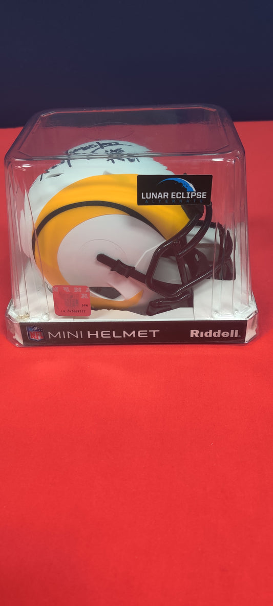 Mini Football Helmet Los Angeles Rams, Jack Youngblood