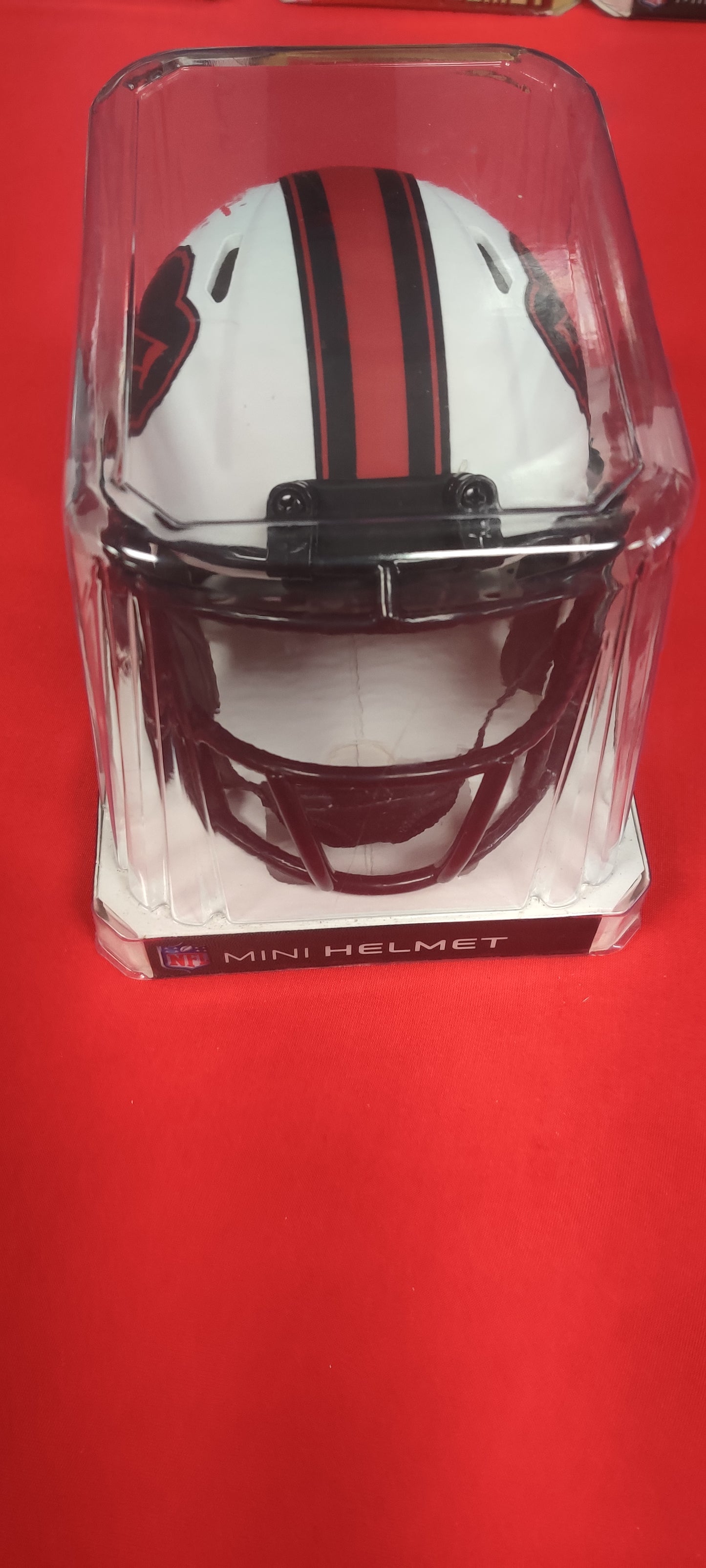 NFL Mini Helmet, Autographed by Bill Pollan