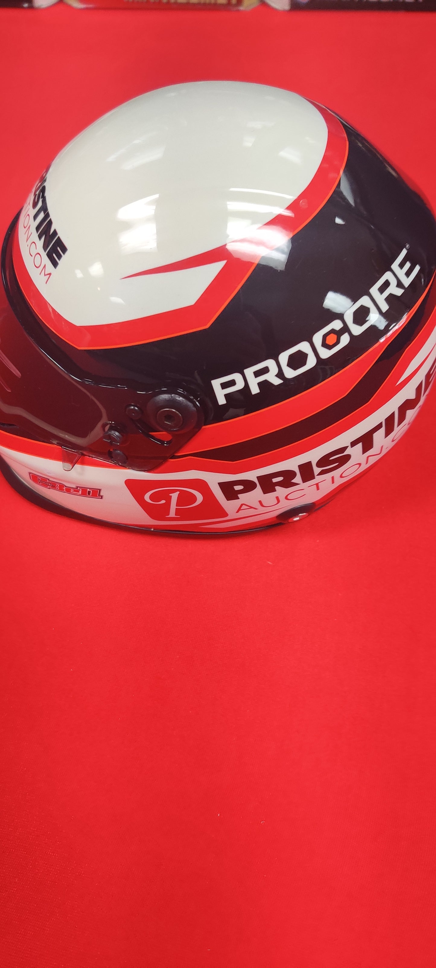 Nascar Mini helmet, Autographed by Christopher Bell