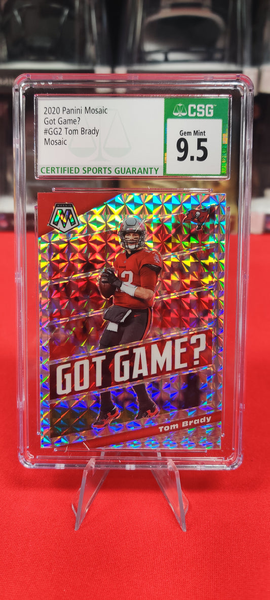 2020 Panini Mosaic Got Game? #GG2 Tom Brady Mosaic