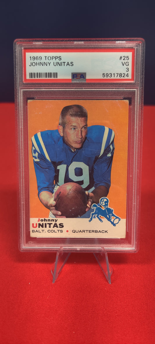 1969 Topps Johnny Unitas