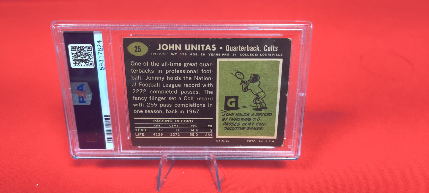 1969 Topps Johnny Unitas