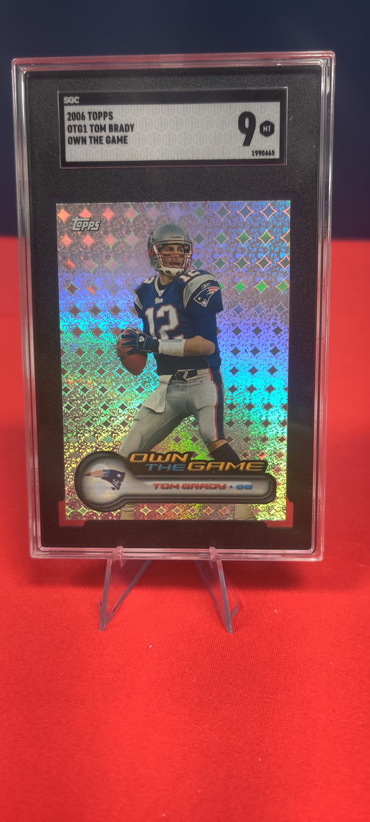 2006 Topps OTG1 Tom Brady Own the Game