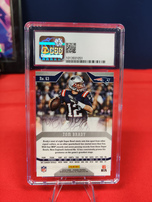 2018 panini Phoenix #63 Tom Brady